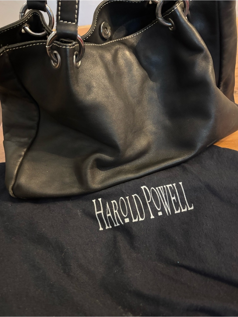 Vintage Harold Powell Leather Bag - Picture 5 of 5